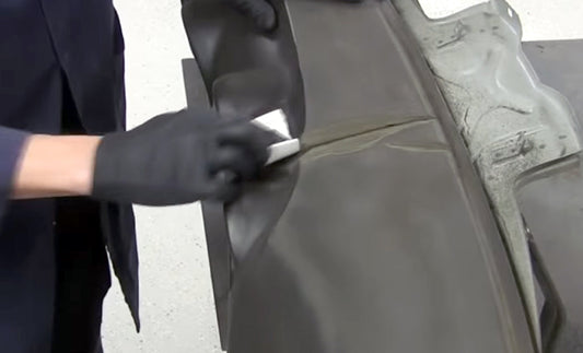 Repairing a Cracked Padded Dashboard