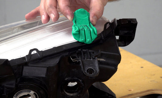Repairing a Headlight Tab with Gussets