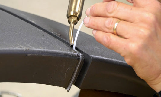 Repairing and Retexturing a Freightliner Bumper Cover End Piece