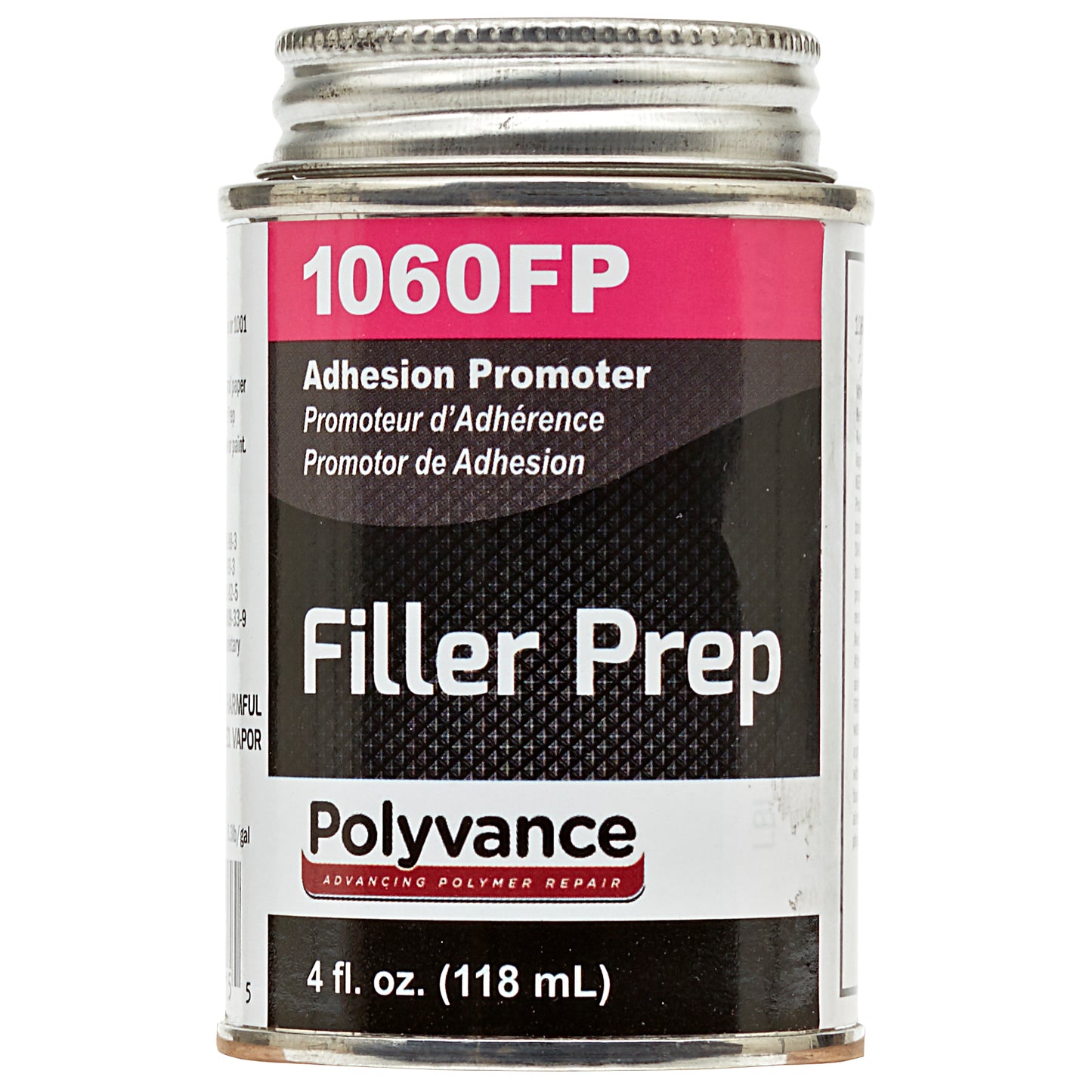 Can of Filler Prep adhesion promoter
