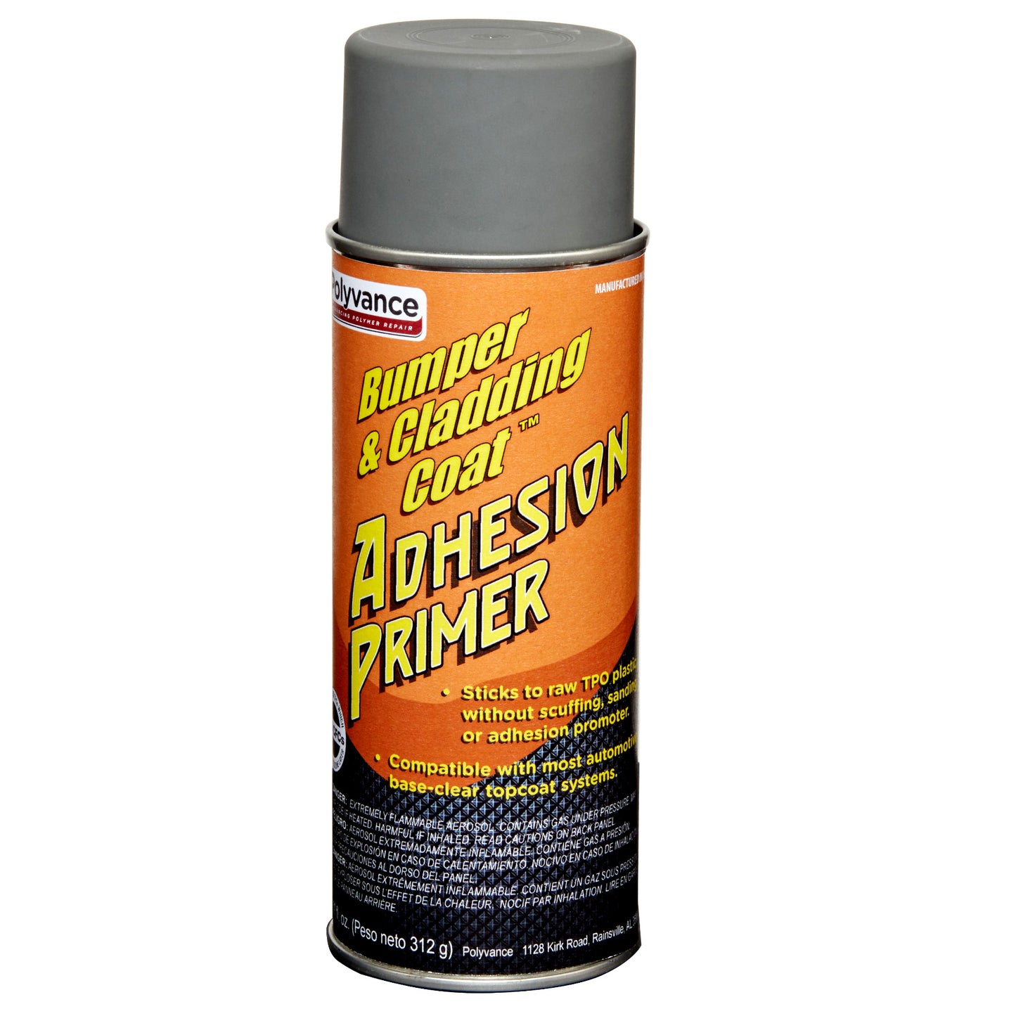 Aerosol can of light gray Bumper & Cladding Coat Adhesion Promoter