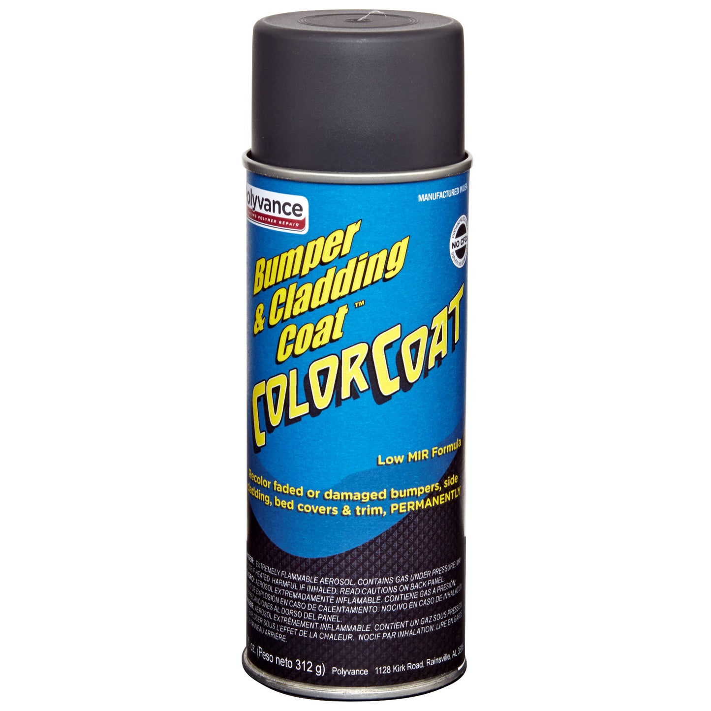 Aerosol can of black Low VOC Bumper & Cladding Coat Adhesion Promoter