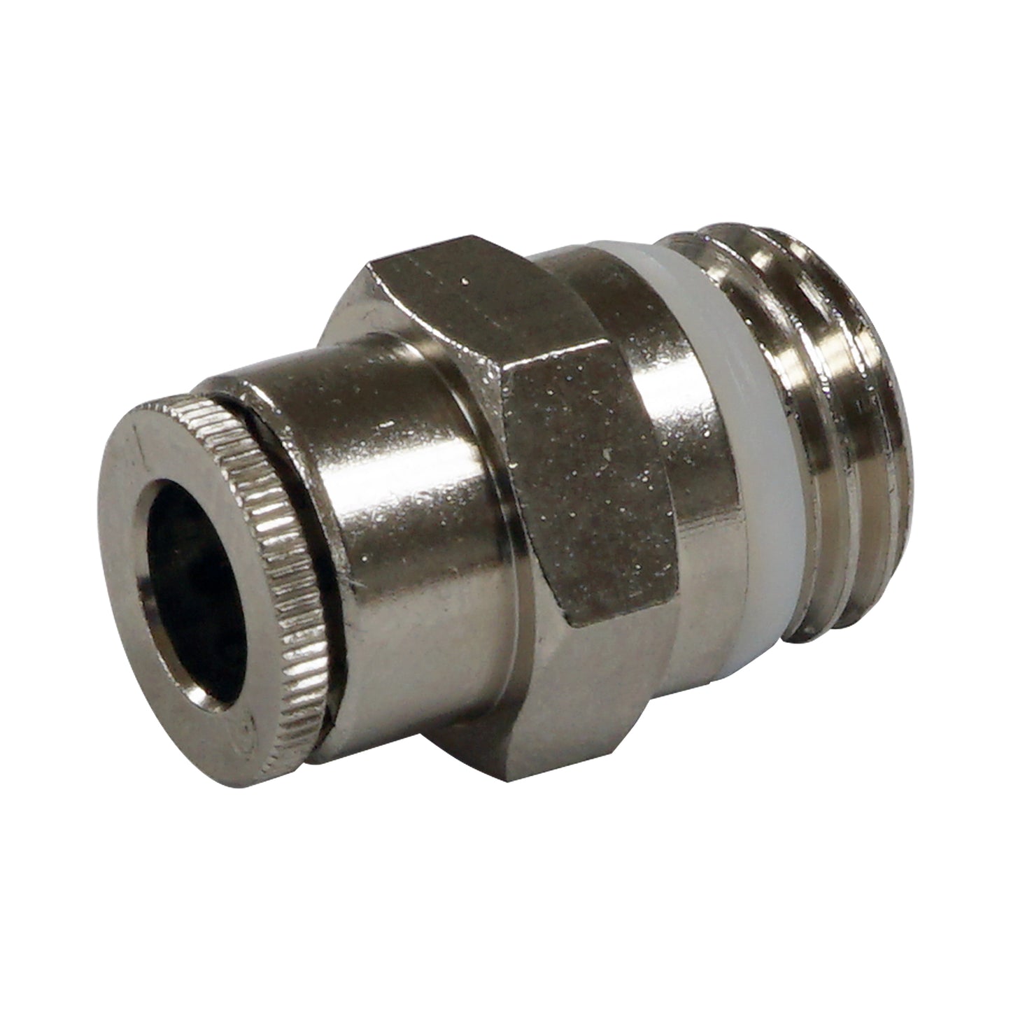 Straight 1/4 Male NPT x 1/4 push-connect tube fitting