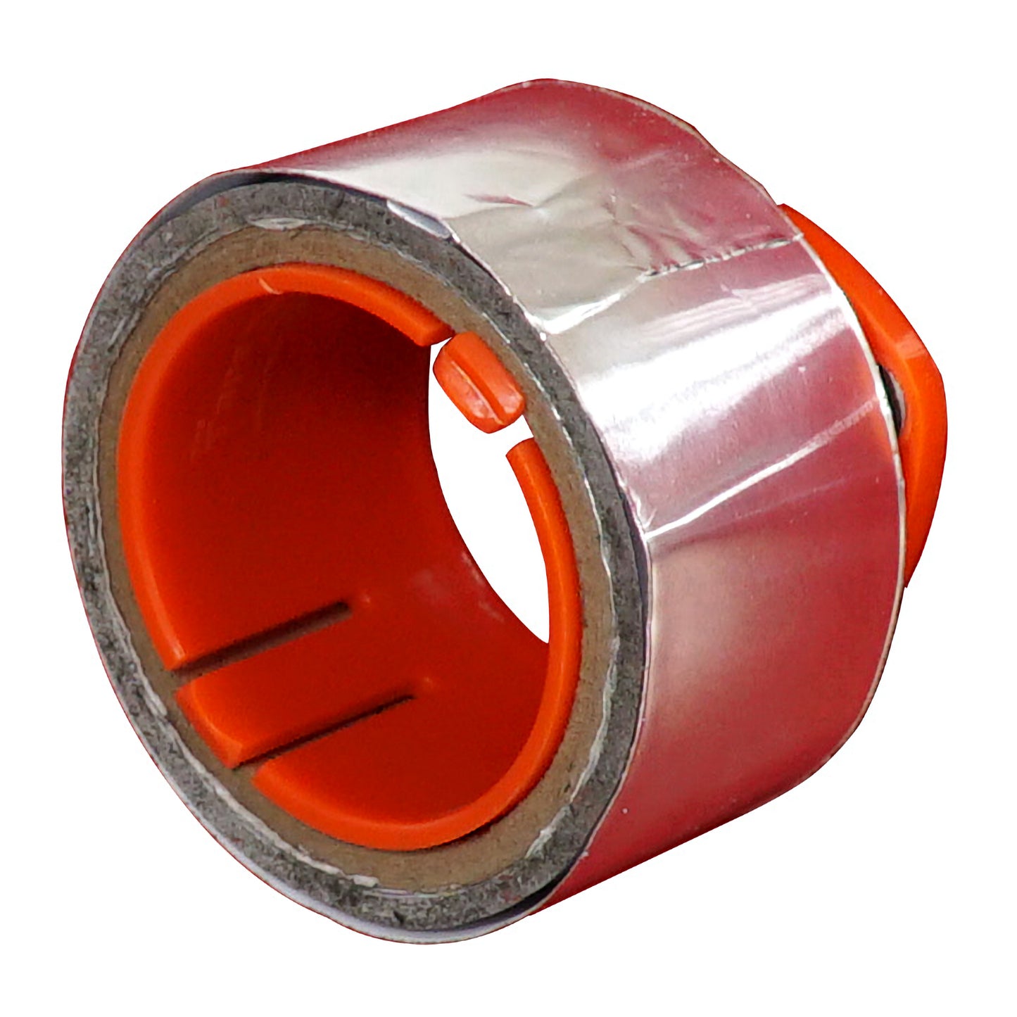 The Tape Thing 2" Magnetic Tape Spool holding Polyvance Aluminum Tape