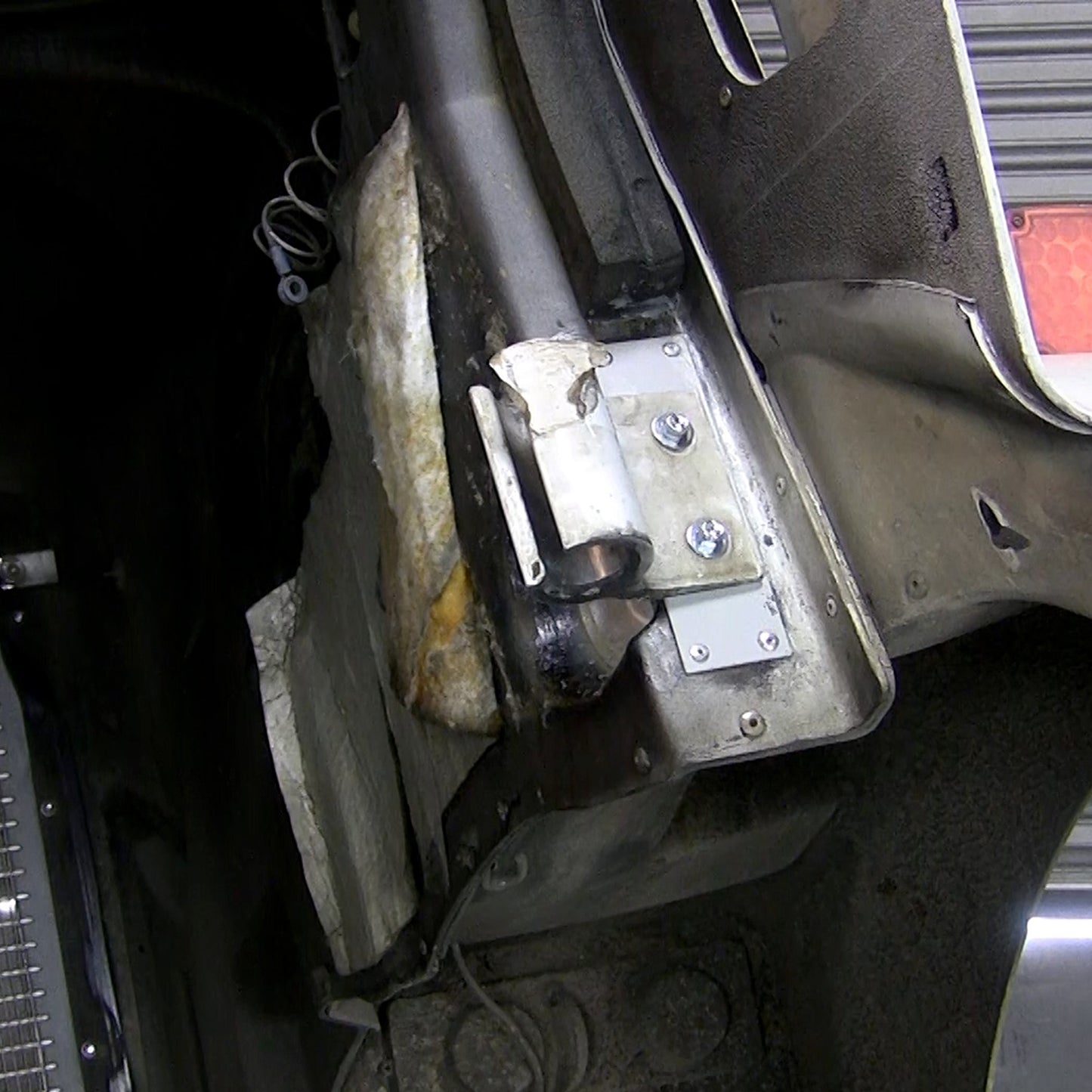 The finished repair, with all the parts fully secured