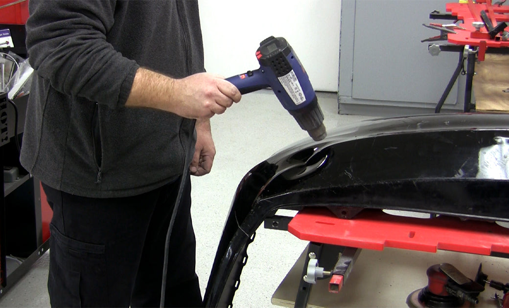 Bumper Cover Dent and Tear Repair