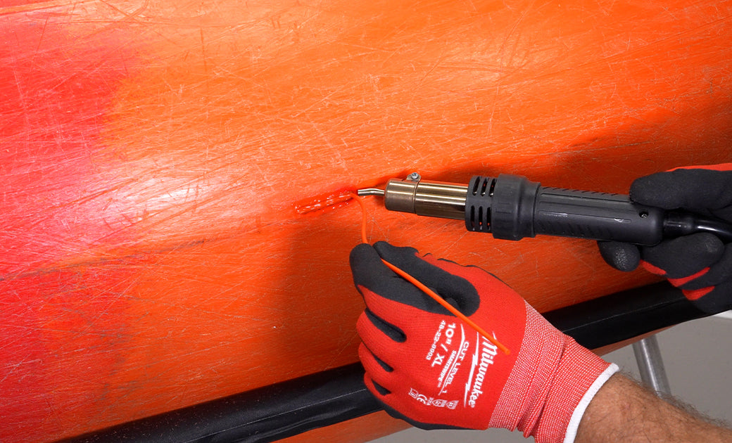 Cracked Kayak Hull Repair | Step-by-Step Plastic Welding Tutorial