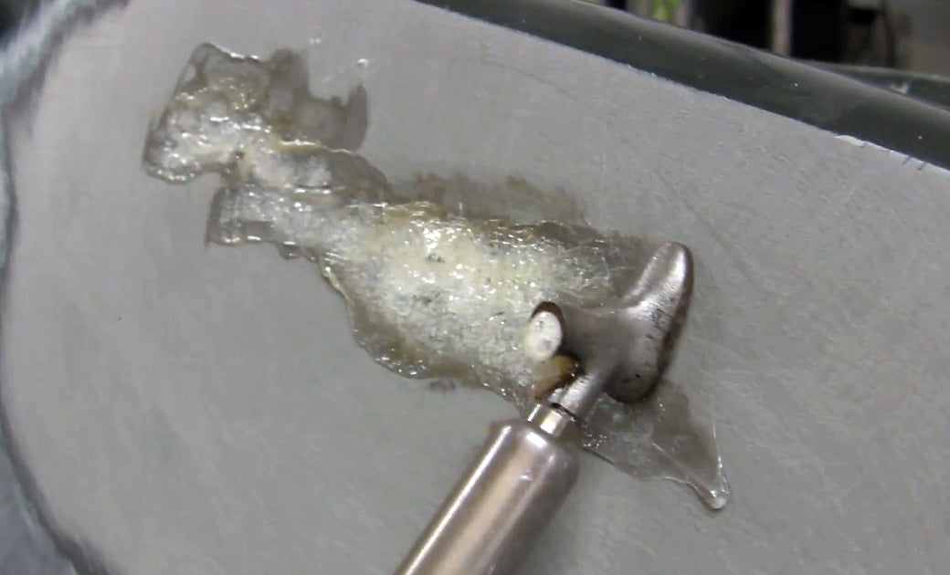 Repairing Spiderweb Cracks on a Polyurethane Bumper Cover