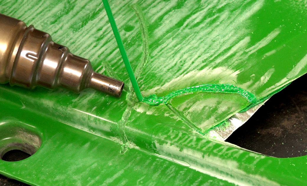 John Deere Tractor Hood Repair