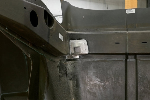 Kenworth W900L Hood Spring Mount Repair