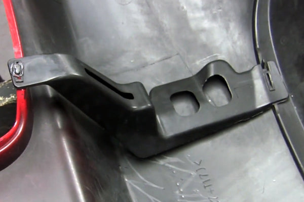 Reattaching a Bumper Cover Reinforcement Bracket