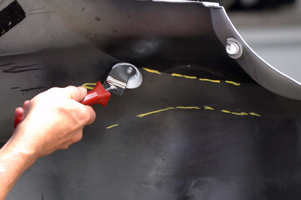 Remove Dents in Bumper Covers With the Bumper Rollers