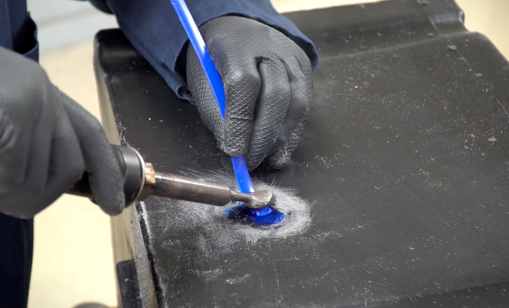 Repairing Cross-Linked Polyethylene