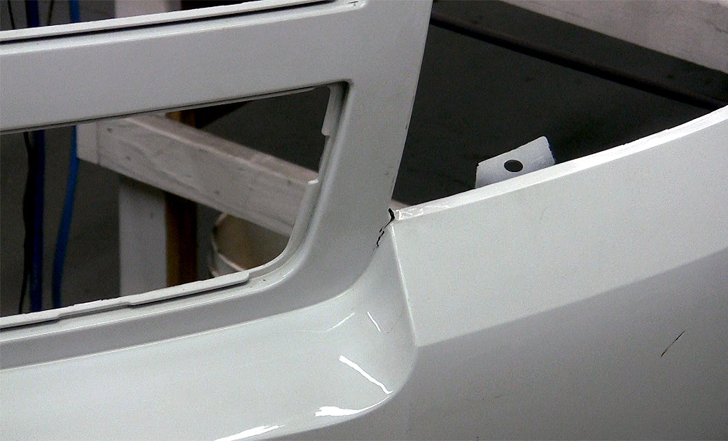 Repairing a Crack in a Chevrolet Tahoe Bumper Cover