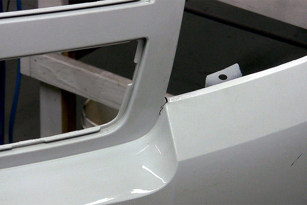 Repairing a Crack in a Chevrolet Tahoe Bumper Cover