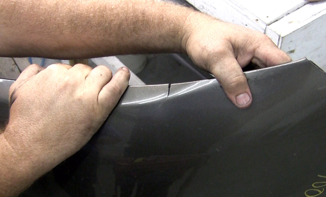Repairing a Crack in a High Stress Area on a Bumper Cover