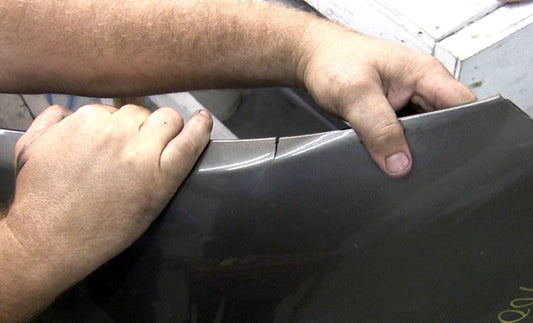 Repairing a Crack in a High Stress Area on a Bumper Cover