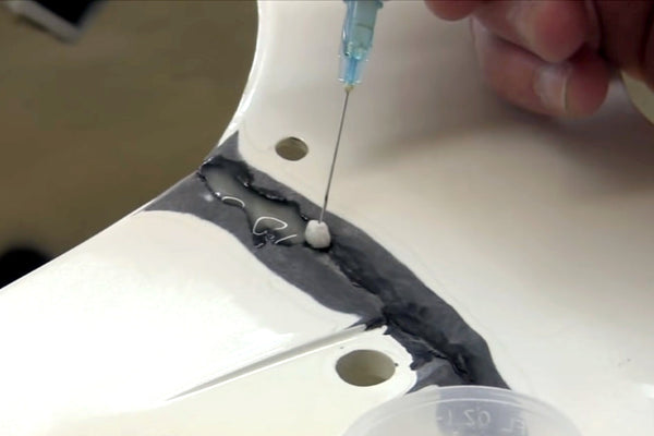 Repairing a Cracked Motorcycle Fairing with PlastiFix
