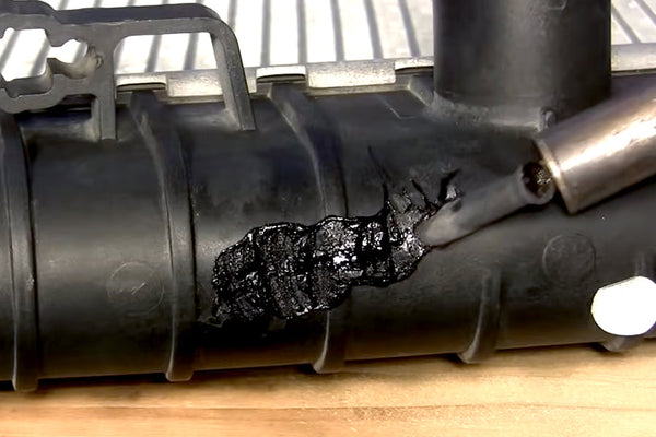 Repairing a Cracked Plastic Radiator