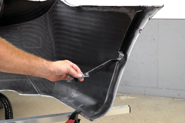 Repairing a Fender Liner Flange on a Bumper Cover