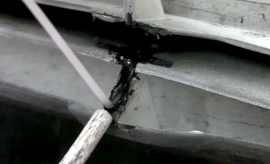 Repairing a Grille Bar on a Bumper Cover