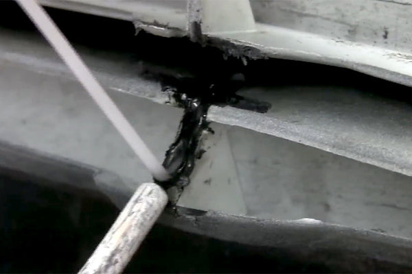 Repairing a Grille Bar on a Bumper Cover