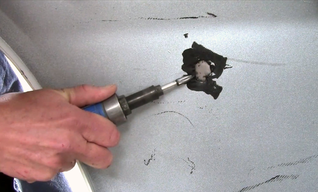 Repairing a Large Hole in a Bumper Cover