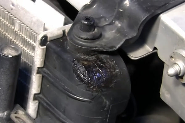 Repairing a Leaking Plastic Radiator