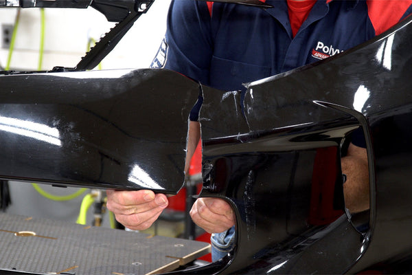 Repairing a Long Tear on a Kia Optima Bumper Cover