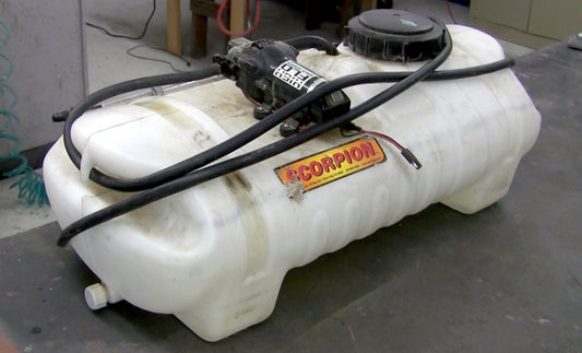 Repairing a Polyethylene Agricultural Sprayer Tank