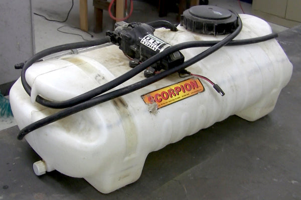 Repairing a Polyethylene Agricultural Sprayer Tank