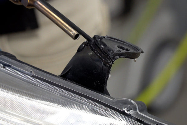 Repairing a Smooth Headlight Tab