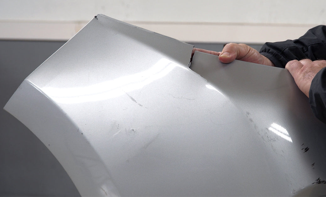 Repairing a Tear on the Corner of a Bumper Cover