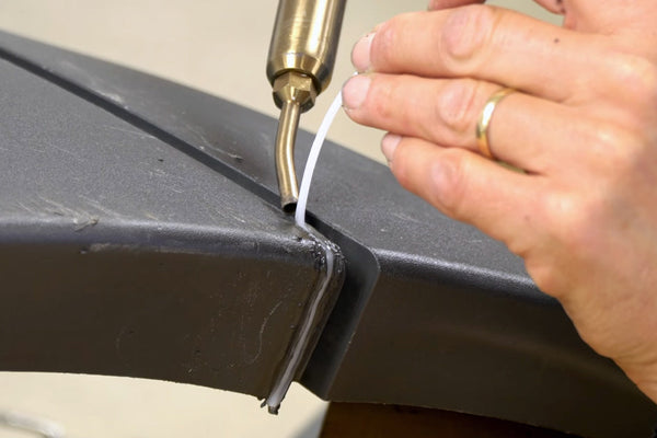 Repairing and Retexturing a Freightliner Bumper Cover End Piece