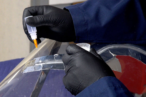 Sailplane Canopy Repair Using PlastiFix
