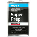 Gallon can of Super Prep plastic cleaner