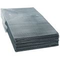 A 100 pack of stainless steel reinforcing mesh