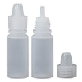 2 Plastifix liquid applicator bottles, one bottle has the lid on, one bottle has the lid sitting beside it