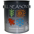 Gallon can of ALL SEASONS Waterborne Sealer, white