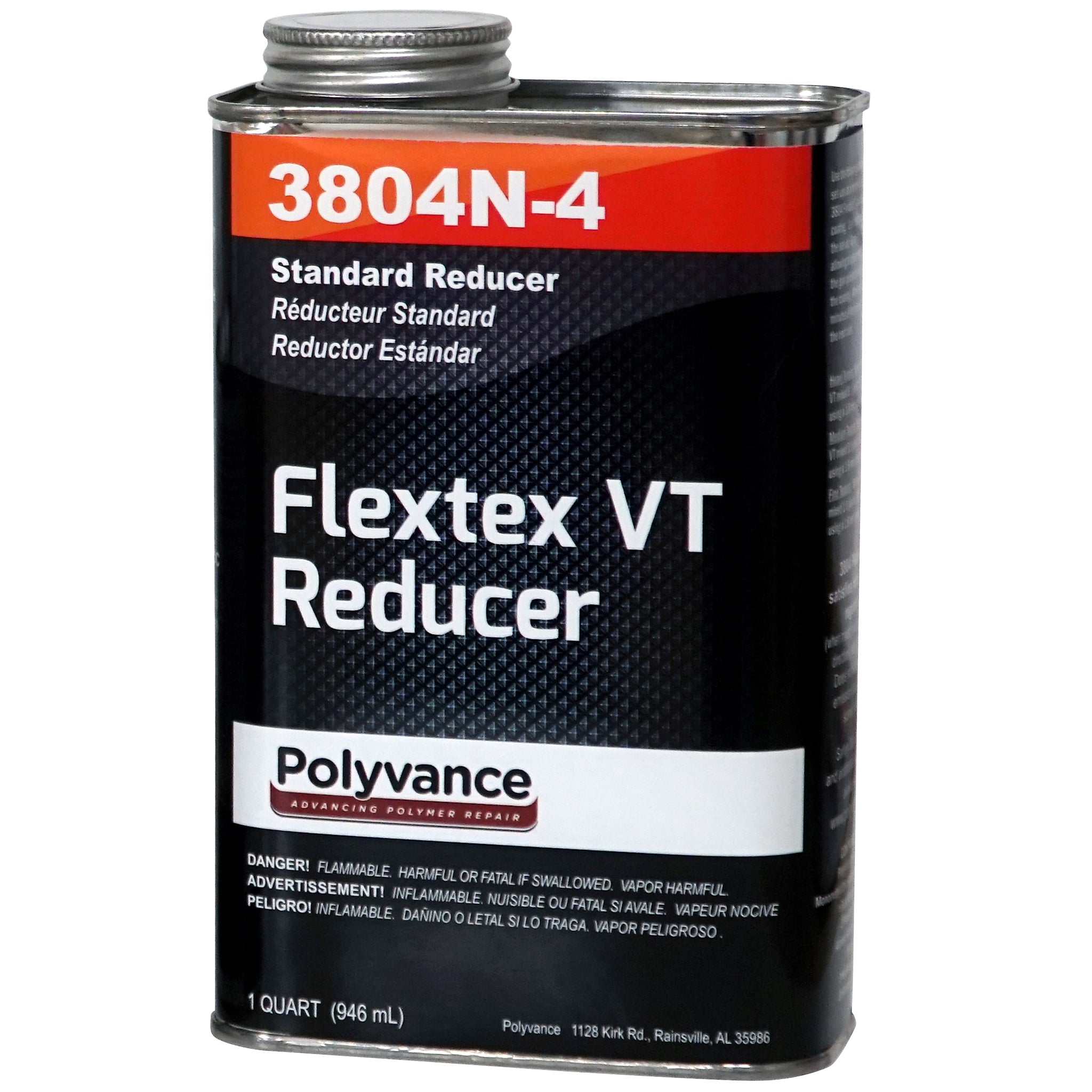 Quart can of standard formula Flextex VT Reducer