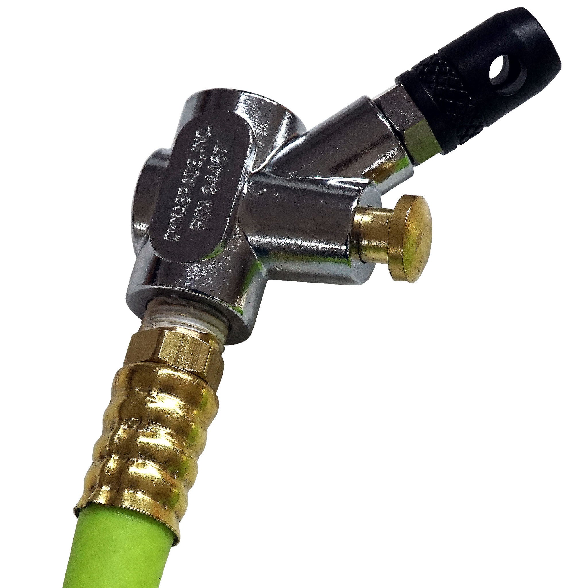 End of the whip hose