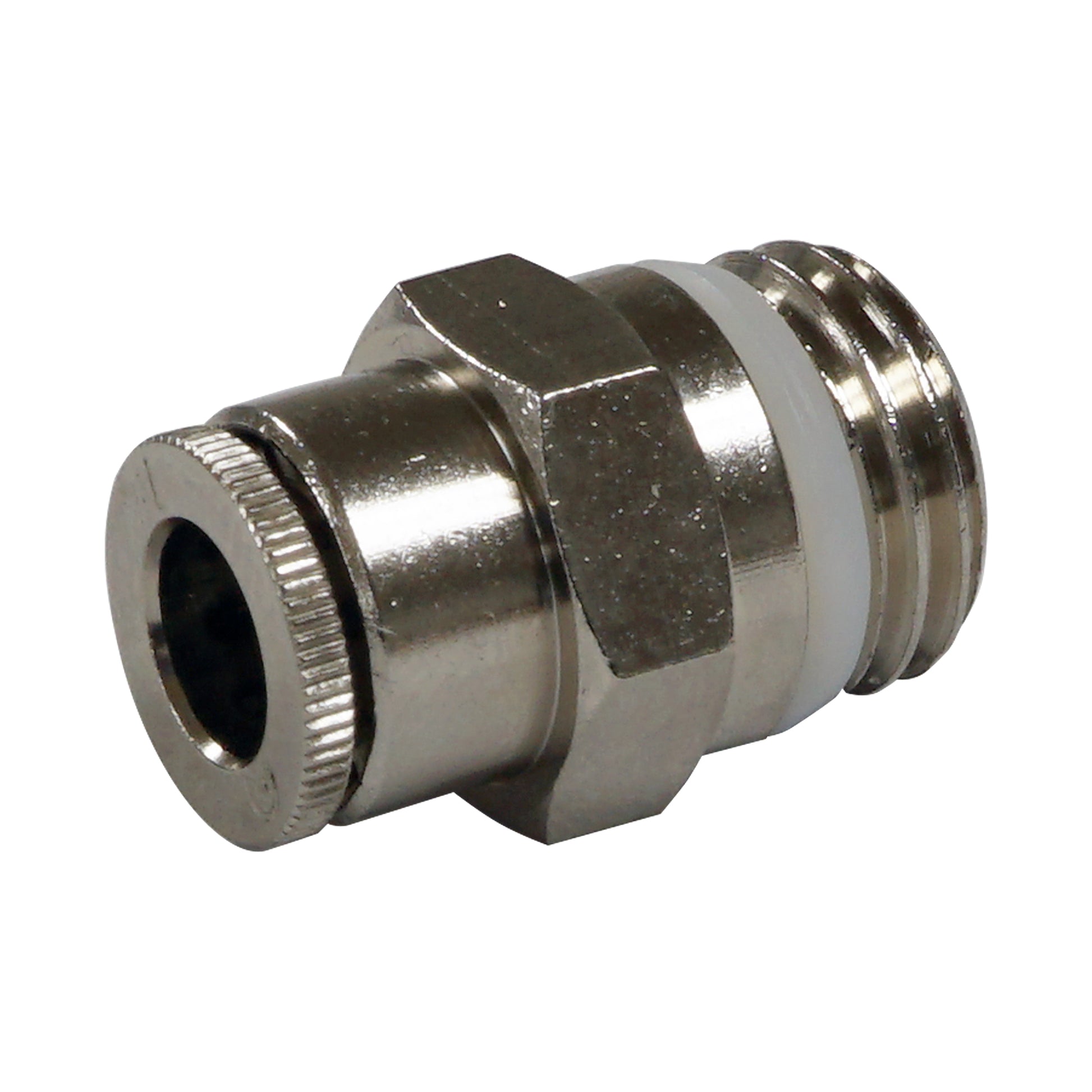 Straight 1/4 Male NPT x 1/4 push-connect tube fitting