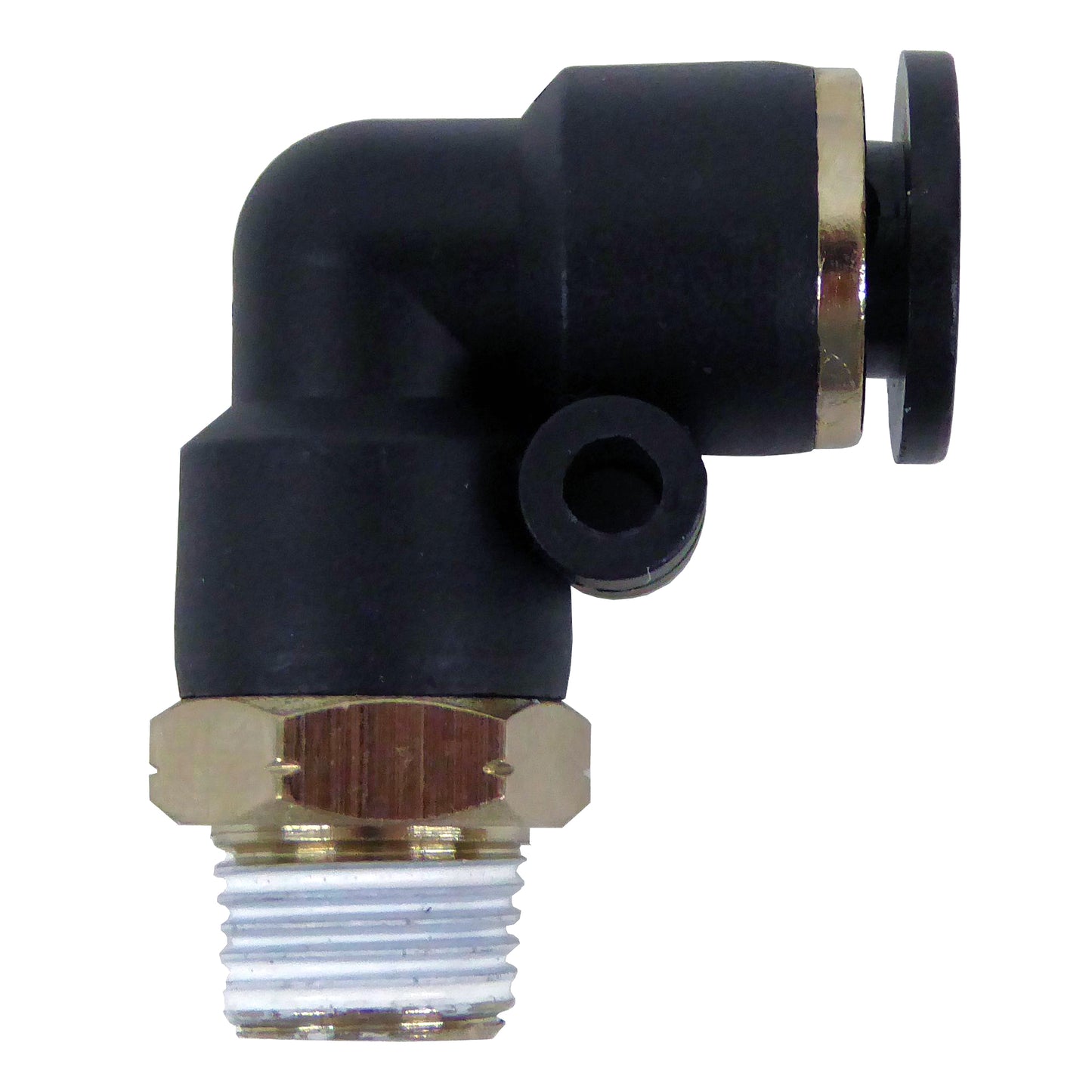1/8" male NPT x 1/4" push-connect tube x 90-degree fitting