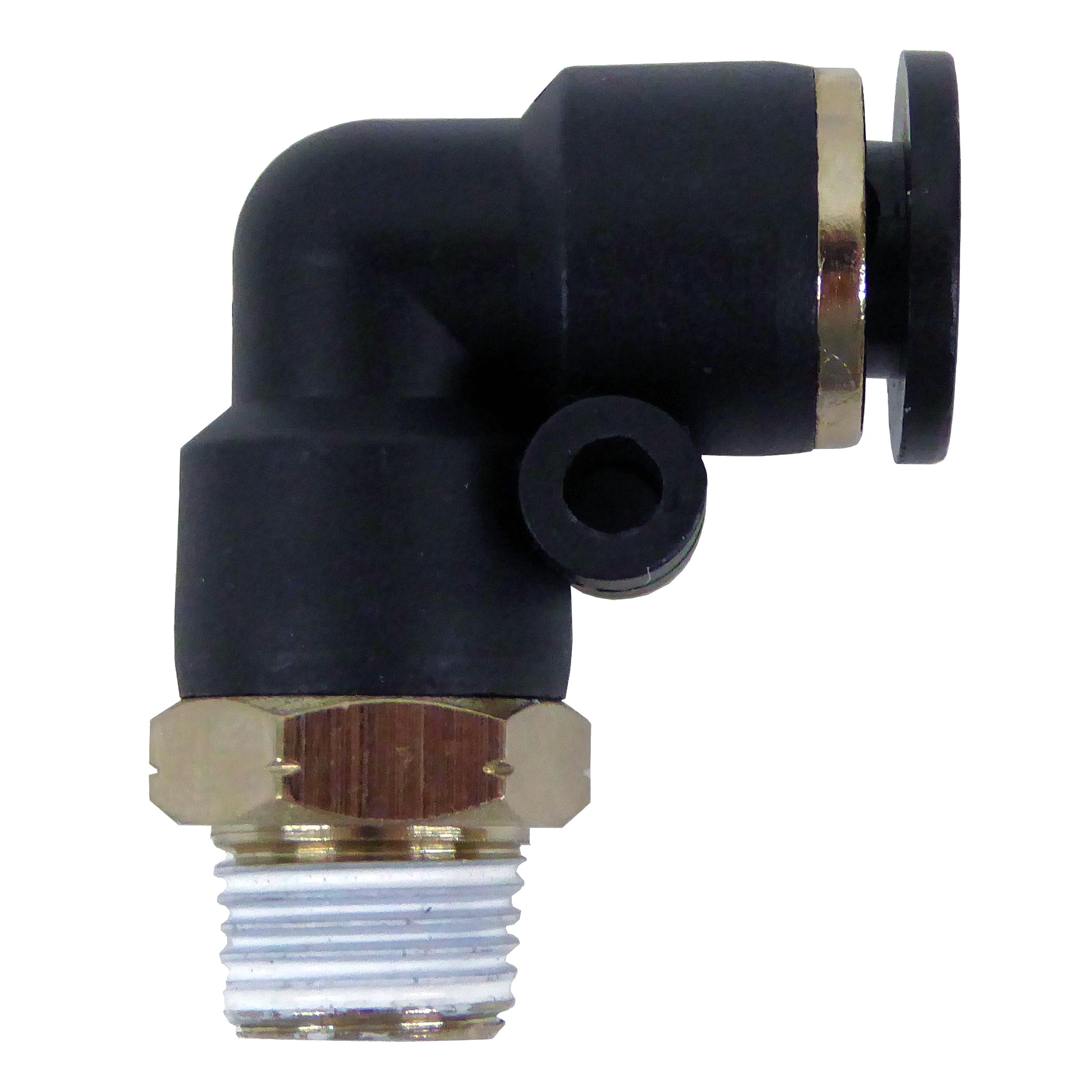1/8" male NPT x 1/4" push-connect tube x 90-degree fitting