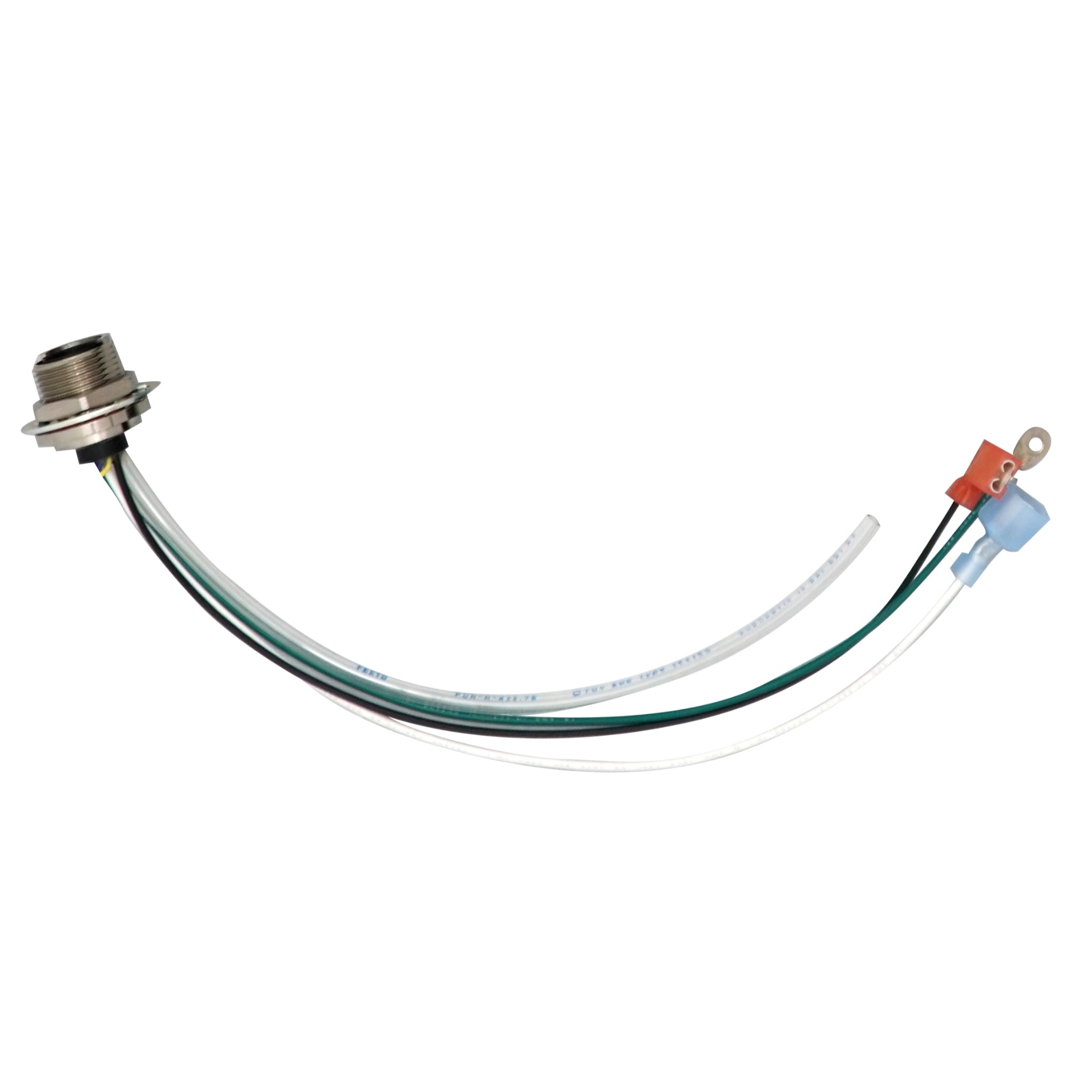 Bulkhead connector for quick-release hose