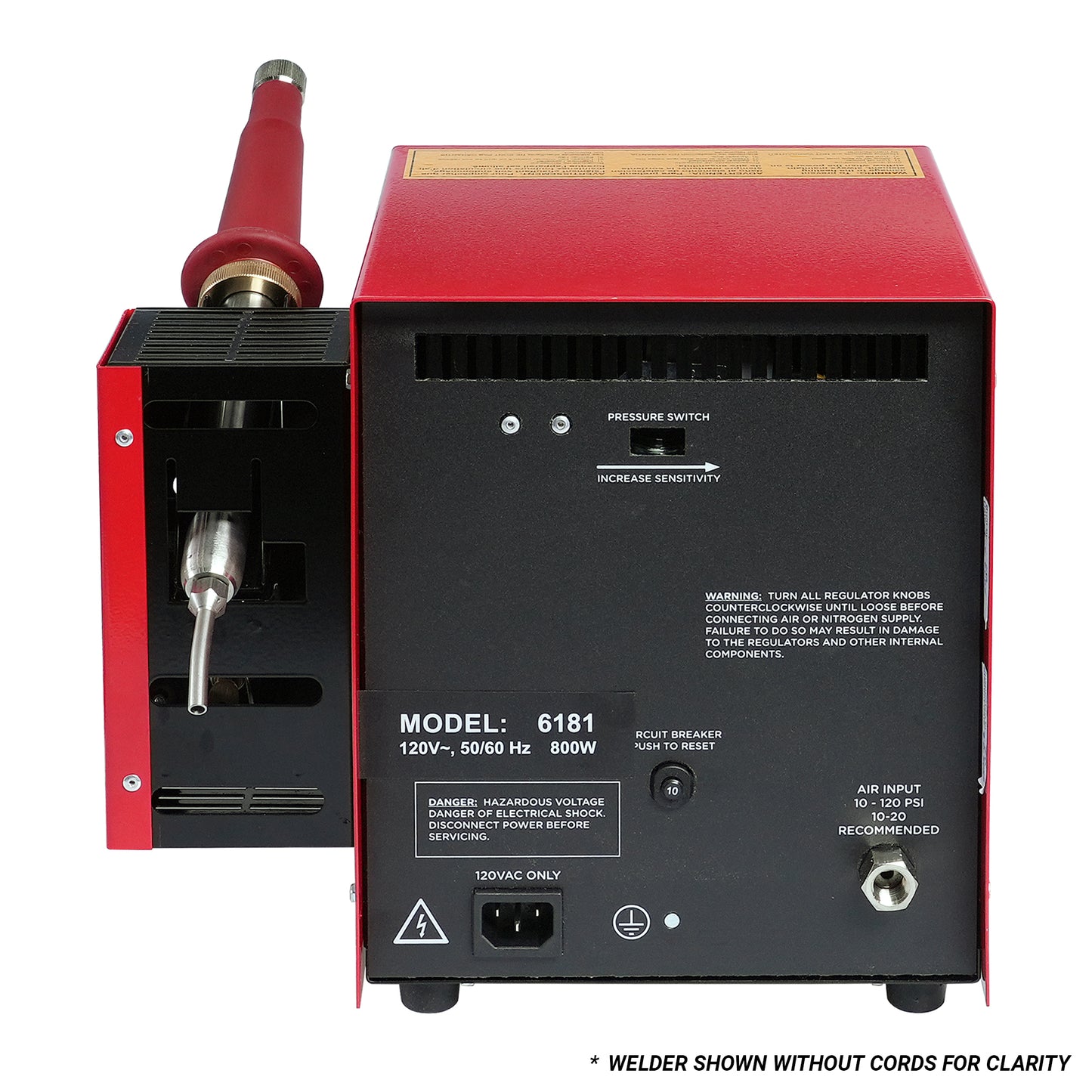 Mini-Fuzer Pro Hot Air Plastic Welder
