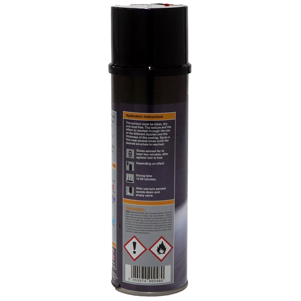 Can of PRO TEX aerosol texture coating, back side