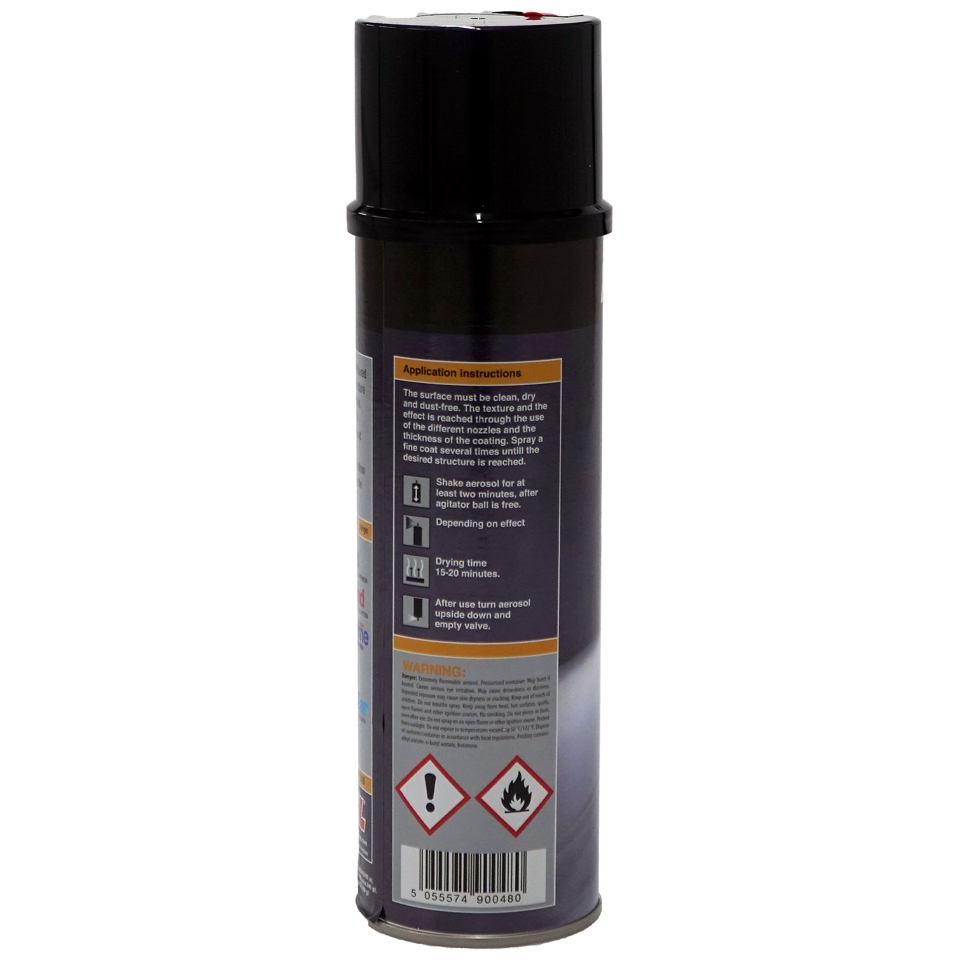 Can of PRO TEX aerosol texture coating, back side
