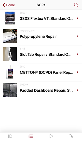 Polyvance App SOP Page