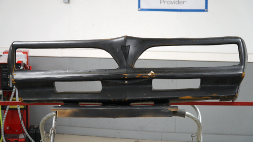 The 1978 Trans Am front bumper